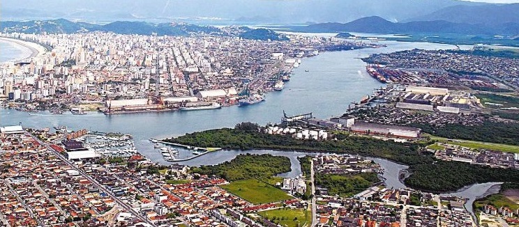 Área do Porto de Santos é duplicada