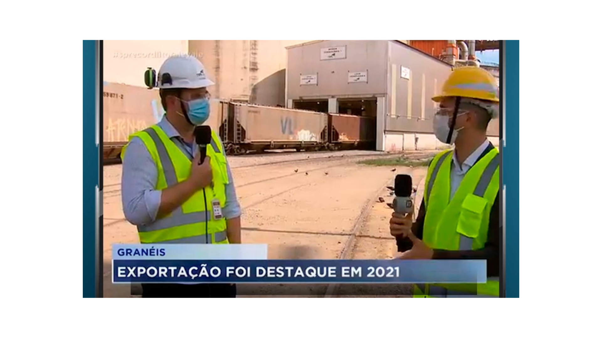 Exportação de granéis é destaque no Porto