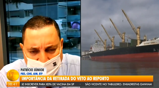 Presidente do Conselho de Administração da BTP e Diretor da Terminal Investment Limited, Patricio Junior em entrevista exclusiva sobre a importância do Reporto