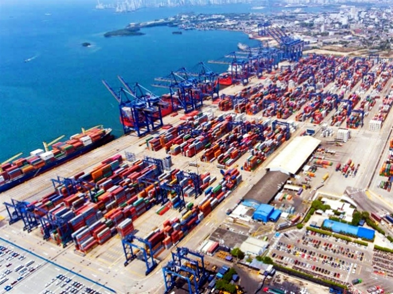 Portos da Colômbia mobilizaram 168,6 milhões de toneladas em 2021