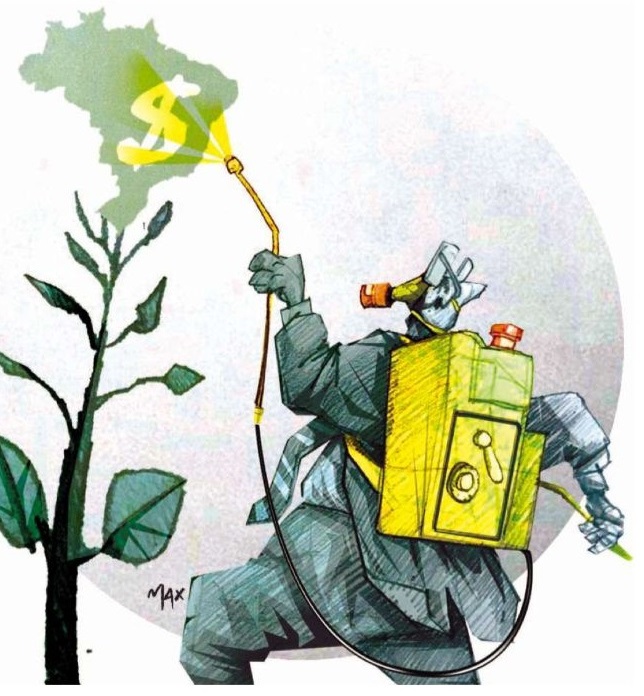 A força do agro