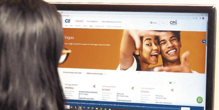 Estágios e trainees contam com 821 vagas