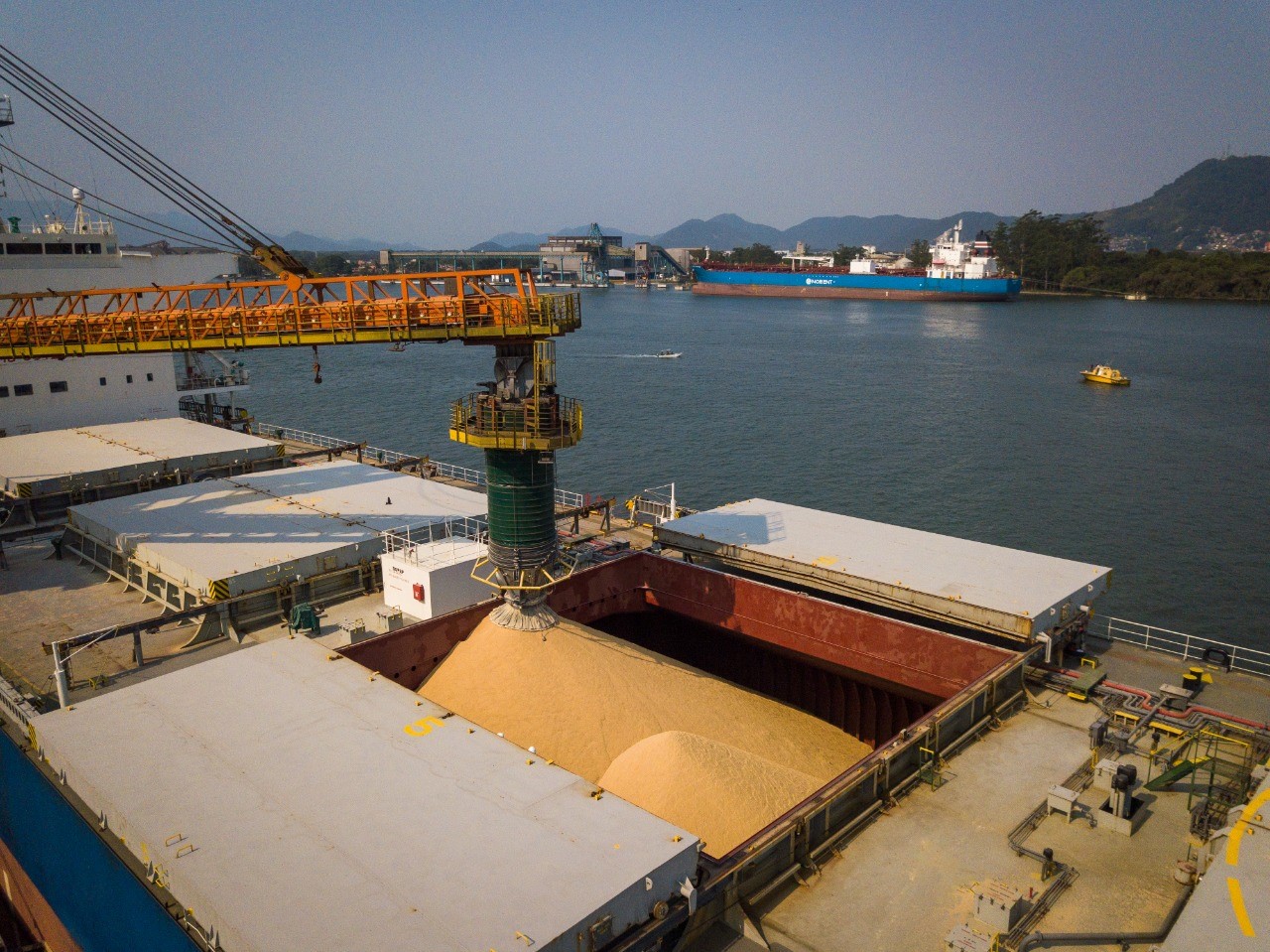 Porto de Santos inicia o ano com expressivo crescimento de 16% na movimentação de cargas