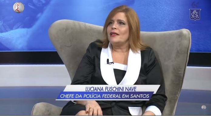 Luciana Fuschini, chefe da Polícia Federal participa do programa da ACS