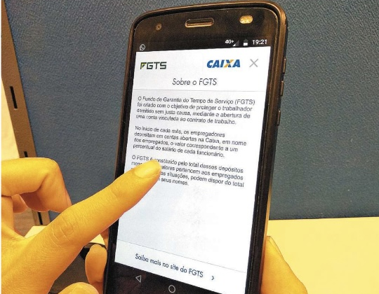 Saque do FGTS começa hoje para nascidos em janeiro
