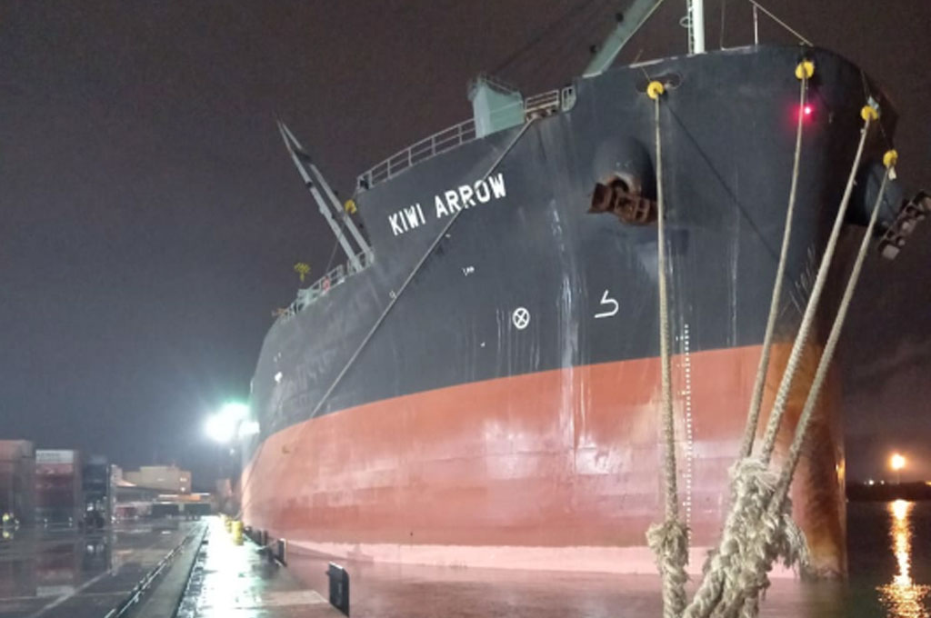 Porto de Itajaí opera com carga geral em big bags