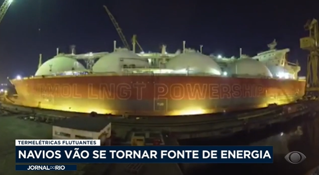 Navios vão se tornar fonte de energia