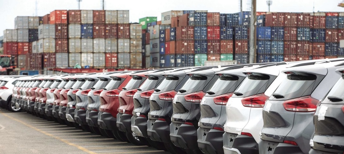 Porto de Santos mantém volume de exportação de veículos em 2022