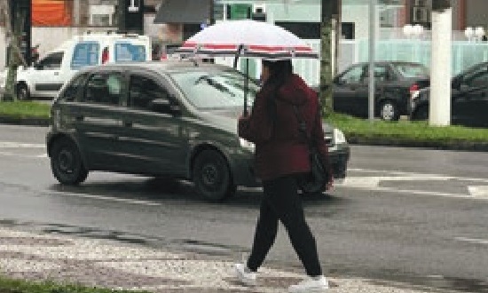 Mudança de tempo trará onda de frio e chuva por 8 dias