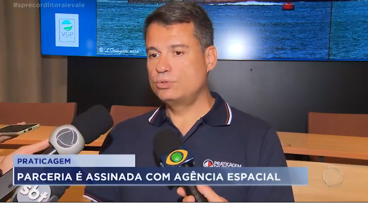 Praticagem faz parceria com a Agência Espacial Brasileira