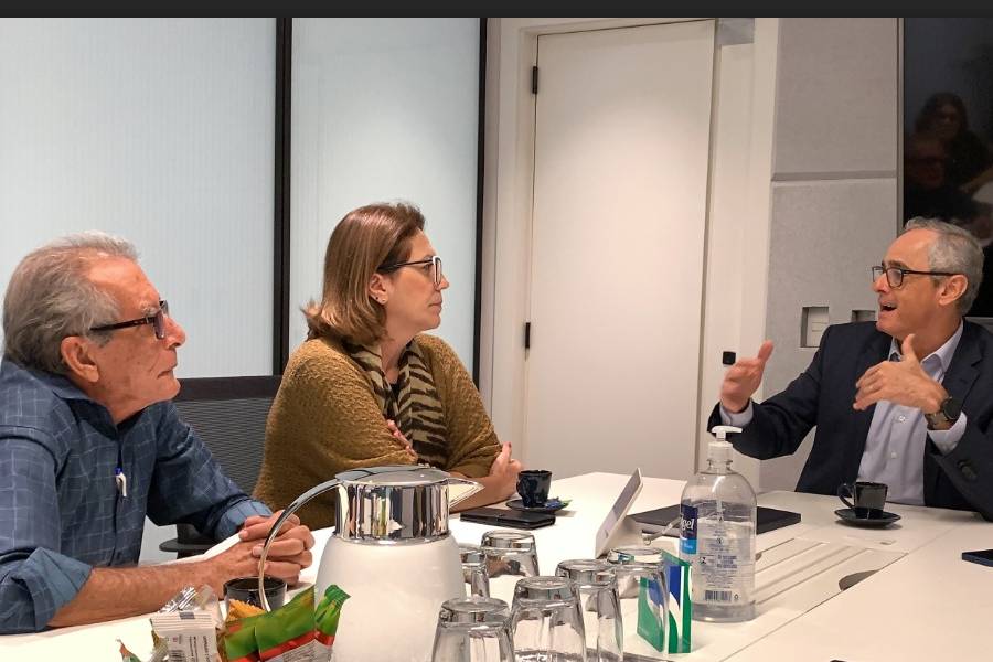 Santos Brasil conhece projeto do novo Camp do Guarujá