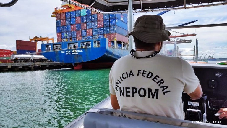 Polícia Federal intensifica ações de fiscalização e repressão no Porto de Suape
