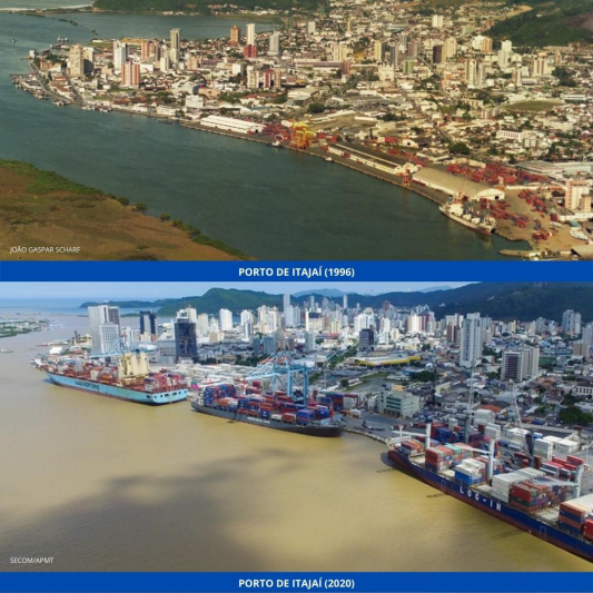 Porto de Itajaí completa 27 anos de municipalização nesta quinta-feira