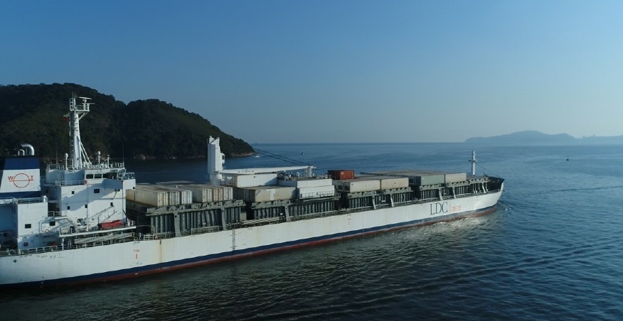 LDC tem sucesso em teste com biocombustível em navio carregado com suco