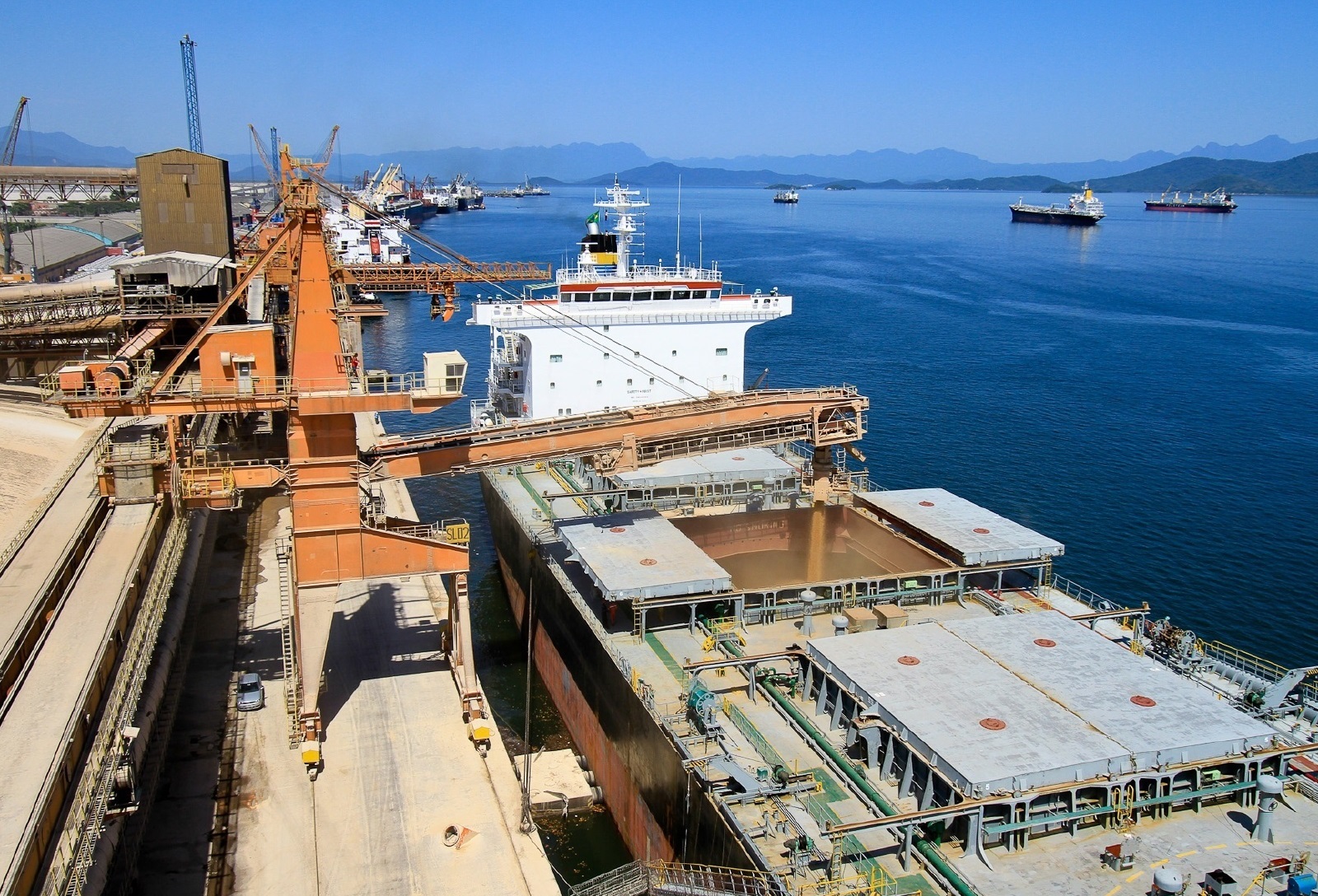 Exportações crescem 8% impulsionadas por trigo em maio