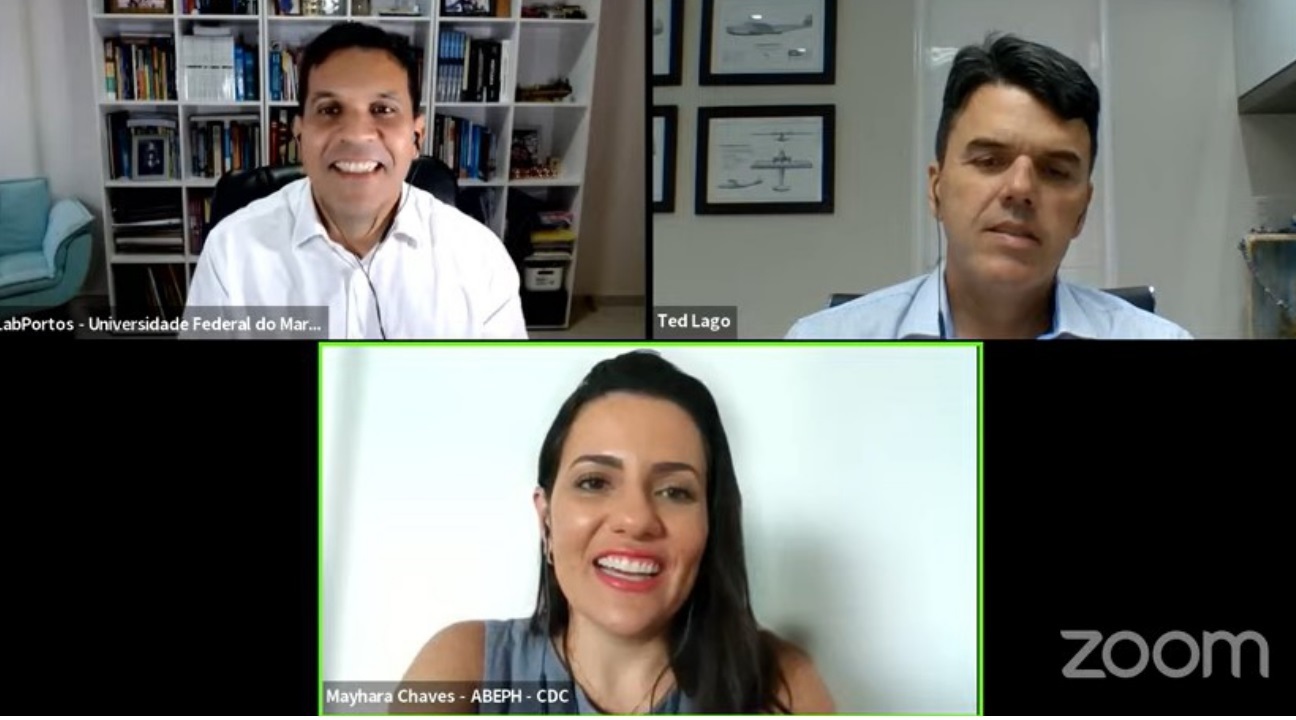 Mayara Chaves e Ted Lago apresentam ações de agenda ESG em webinar do LabPortos