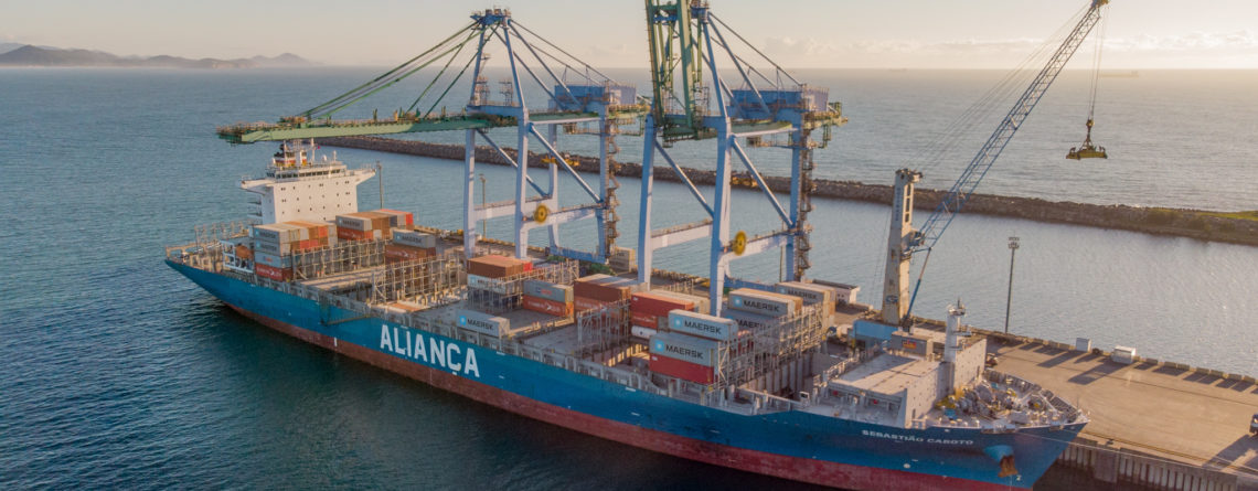 Porto de Imbituba é destaque nacional em índice de eficiência na operação de contêiner