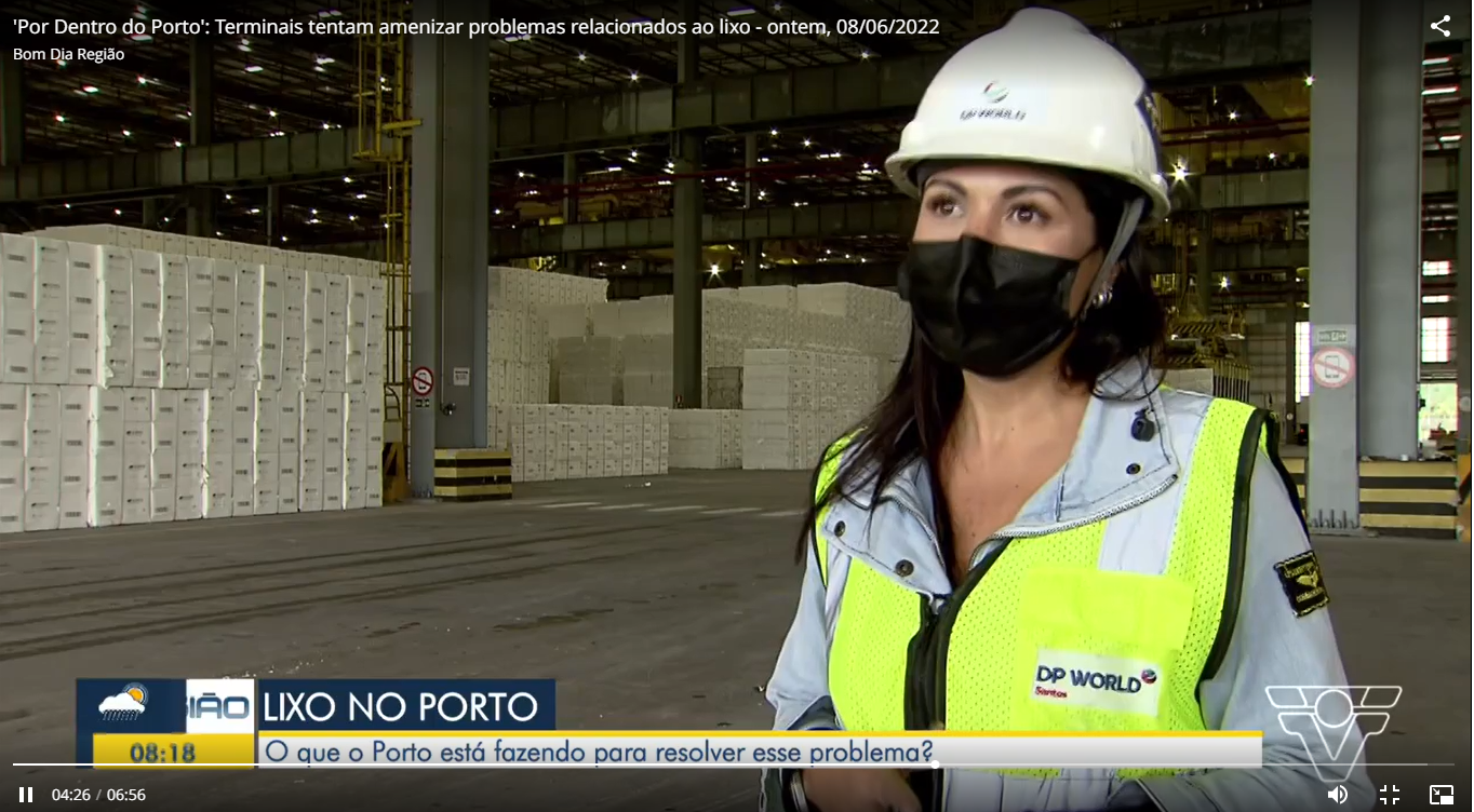 ‘Por Dentro do Porto’: Terminais tentam amenizar problemas relacionados ao lixo