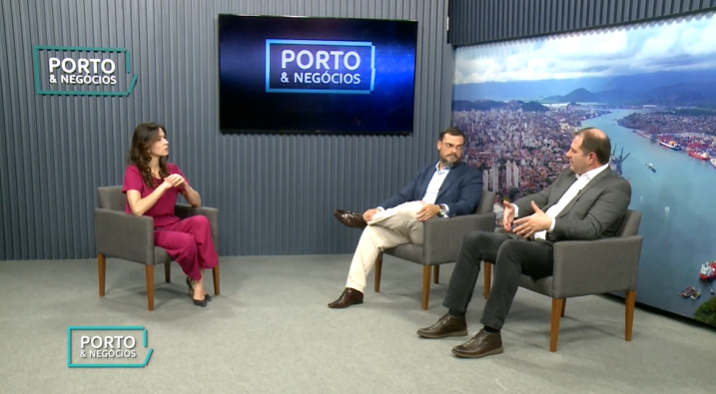 Diretor de Operações e Relações Institucionais do TEG, TEAG e TES, Régis Prunzel participa do Programa Porto & Negócios 