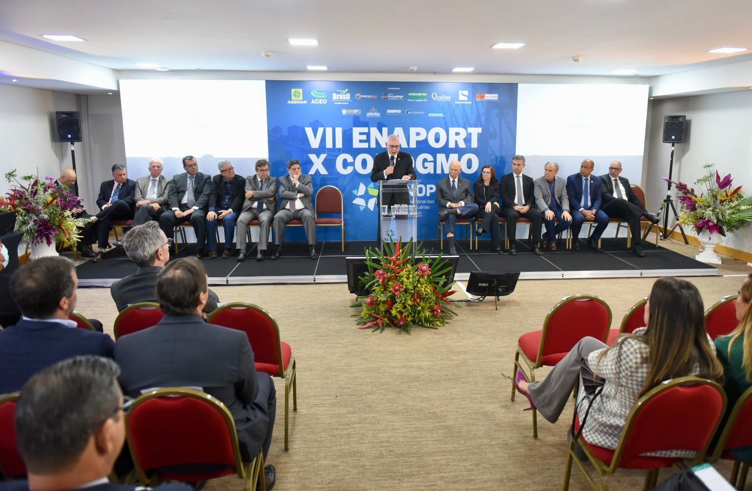 VII ENAPORT e X CONOGMO reúne autoridades do setor portuário e governamental