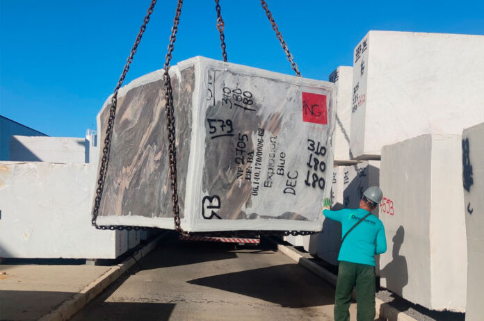 Exportações de rochas crescem quase 11% no 1º semestre