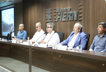 Estudo para instalação do Porto Indústria Multiuso no RN é apresentado à FIERN, em reunião da Diretoria