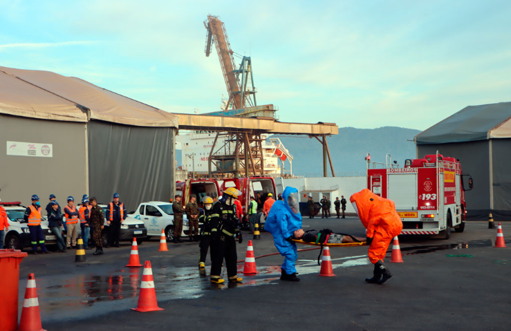Porto de São Francisco realiza simulado de vazamento de produto químico