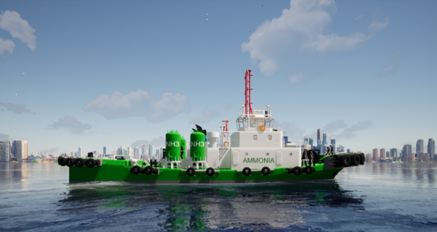 COSCO SHIPPING lança projeto de pesquisa de amônia