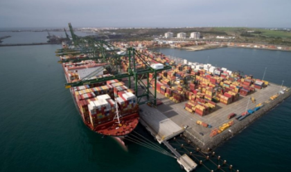 PSA Sines conclui primeira etapa de expansão de terminal de contêineres