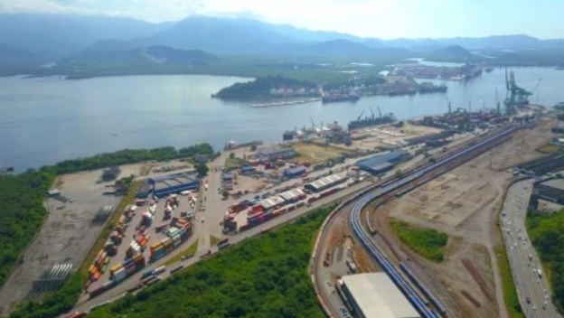 Ministro visita o Porto de Santos e discute desestatização com órgãos públicos