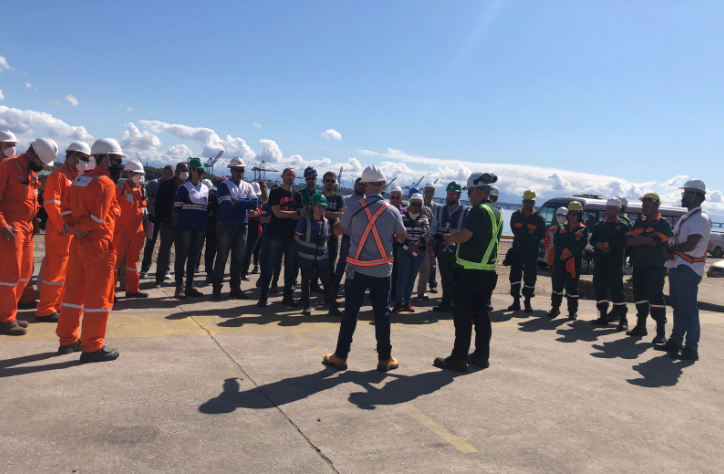 Porto do Rio de Janeiro passa por treinamento de acordo com Plano de Controle de Emergência