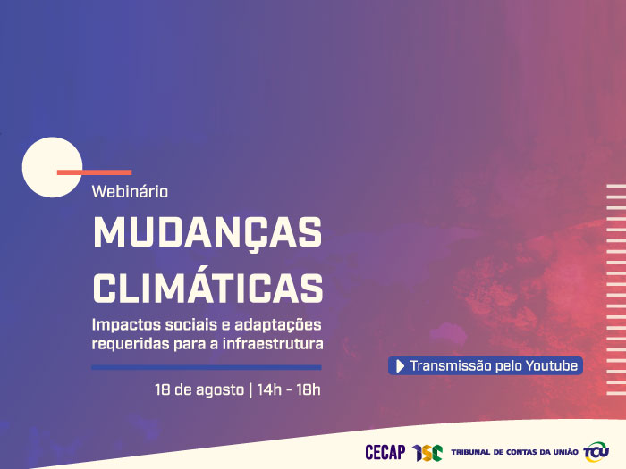 Tribunal promove webinário sobre mudanças climáticas