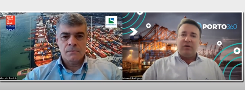 Marcelo Patrício, Gerente de Operações Portuárias da Santos Brasil participa do programa Porto 360° – “Tecnologia e burocracia: por que não avançamos mais?”