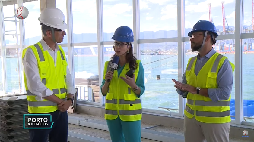 Novo terminal da Eldorado Celulose no Porto de Santos