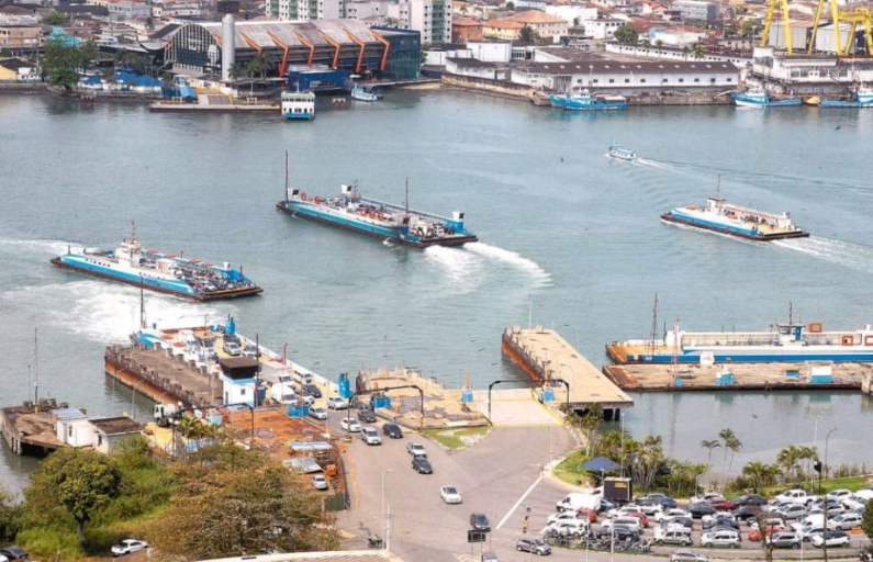 Travessia Santos-Guarujá deve receber nova balsa