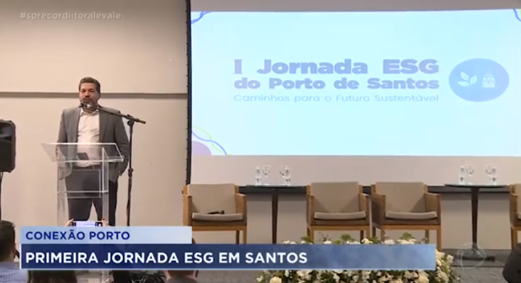 Debate sobre sustentabilidade no Porto de Santos
