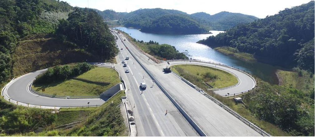 Rodovia dos Tamoios terá dois bloqueios nesta semana para desmonte de rocha