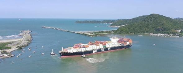 Praticagem de Itajaí realiza milésimo giro em bacia de evolução