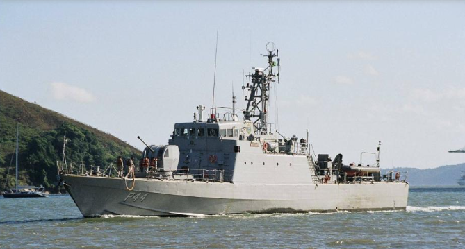 Desfile Naval é atração na orla de Santos no Bicentenário da Independência