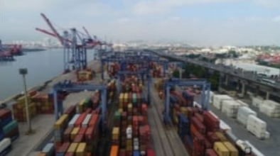 Portos do RJ movimentam 40 milhões de toneladas de janeiro a agosto
