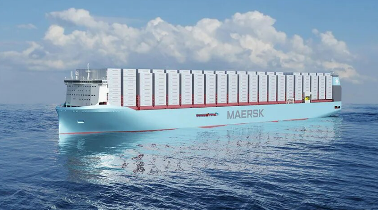 Maersk adiciona seis porta-contêineres verdes de 17.000 TEU à frota