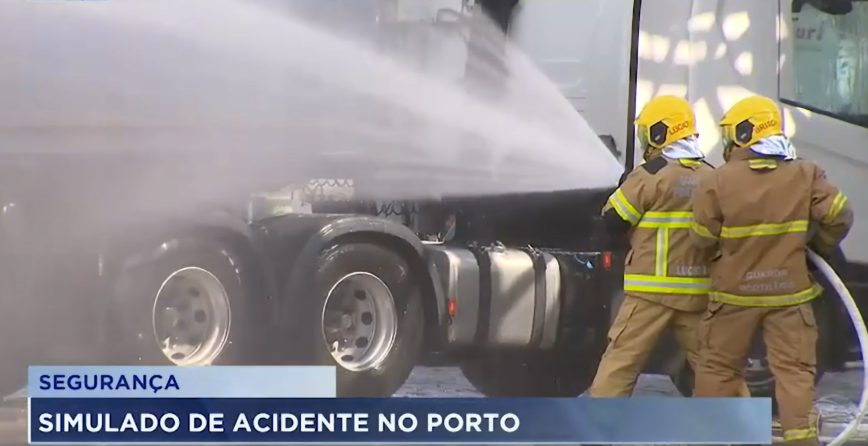 Simulado reproduz acidentes no Porto