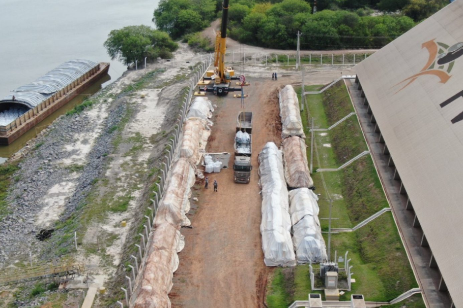 Terminal de MS registra primeira importação de fertilizante