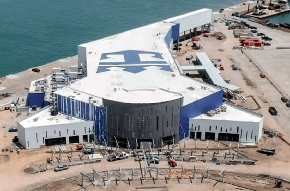 Royal Caribbean se prepara para abrir terminal de cruzeiros zero energia