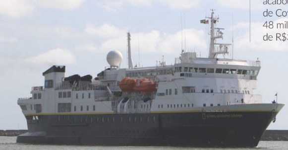 Temporada de cruzeiros será a maior da década para o Porto do Recife