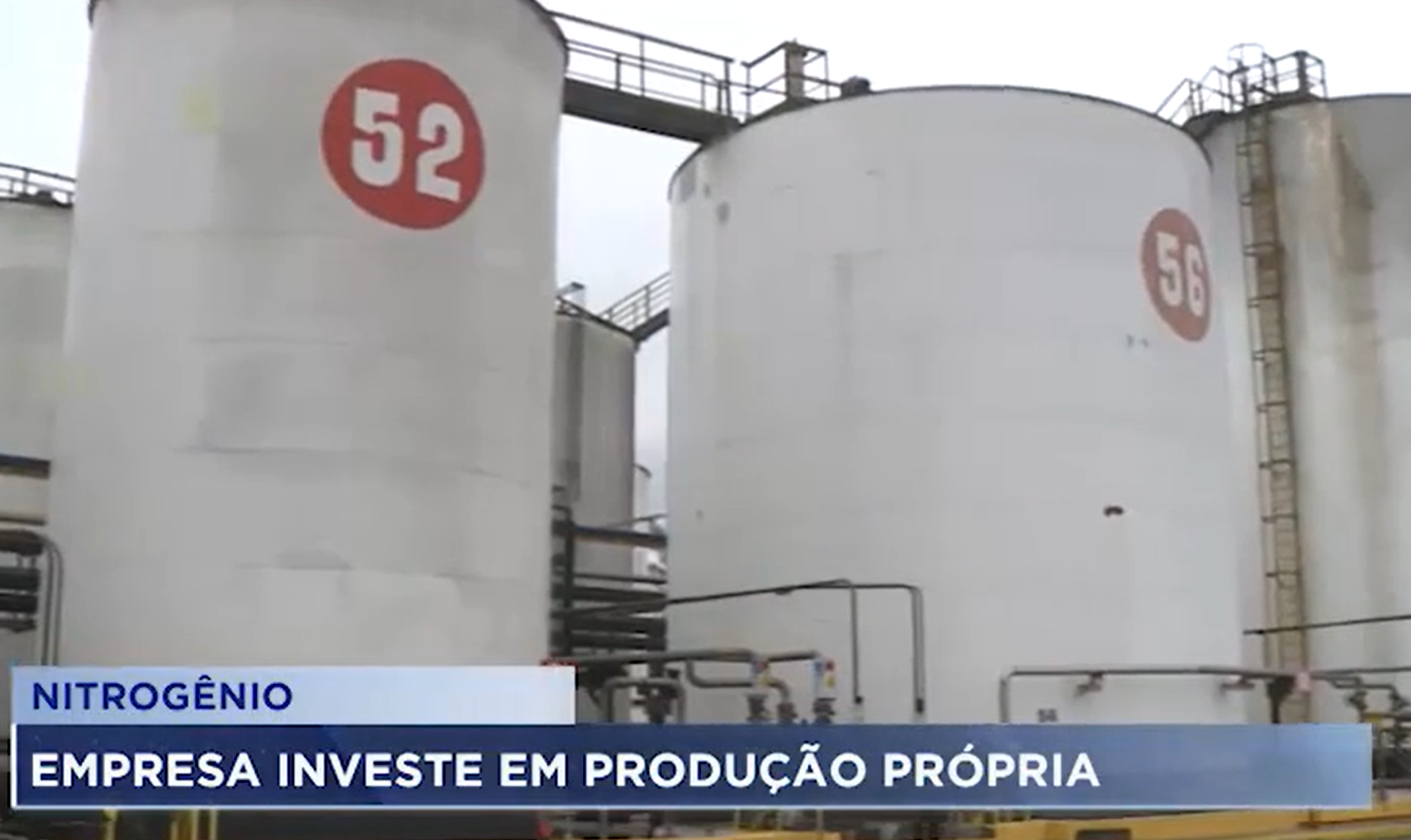 Stolthaven: Nitrogênio é um gás muito usado no Porto