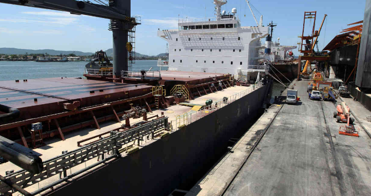 Movimentação de granéis sólidos no Porto de Santos cresce 17,3% em setembro