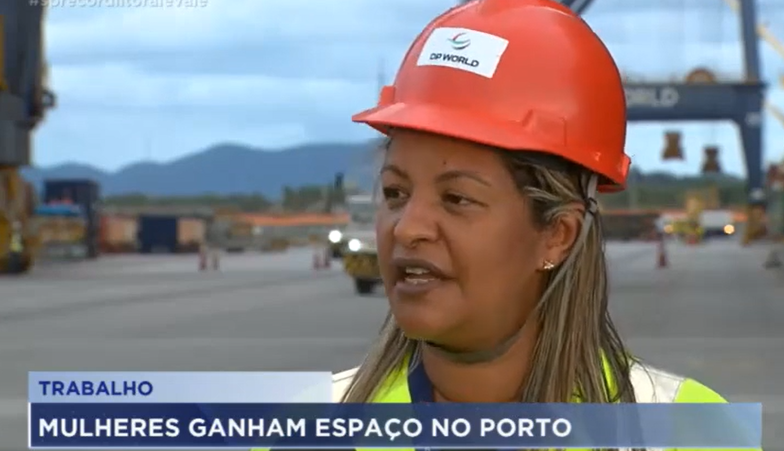 Mulheres ganham espaço no porto de Santos