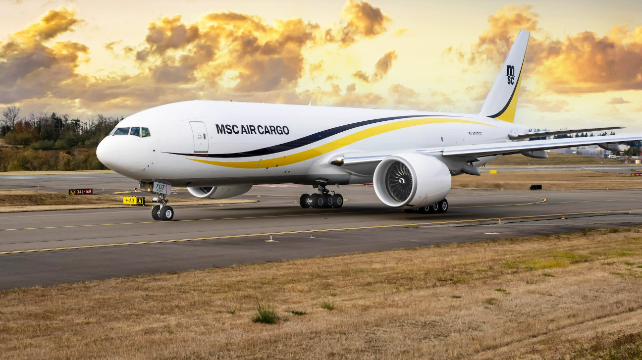 MSC sobe ao céu com a primeira aeronave da marca
