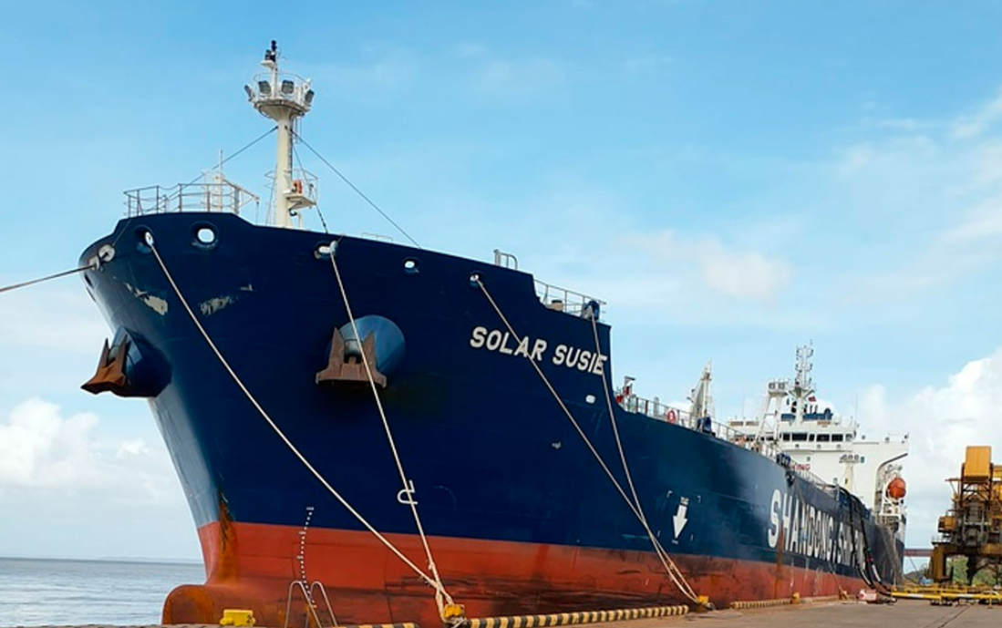 Santos Brasil dá início às operações de granéis líquidos no Porto do Itaqui